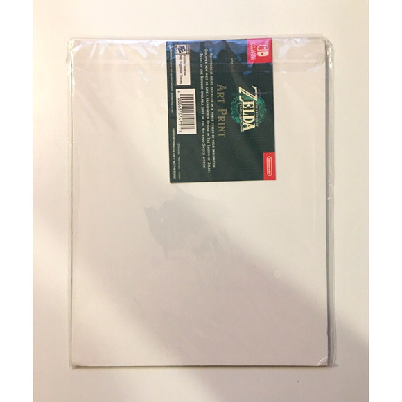 The Legend of Zelda Tears of the Kingdom Art Print Best Buy Exclusive US Seller - Picture 2 of 3